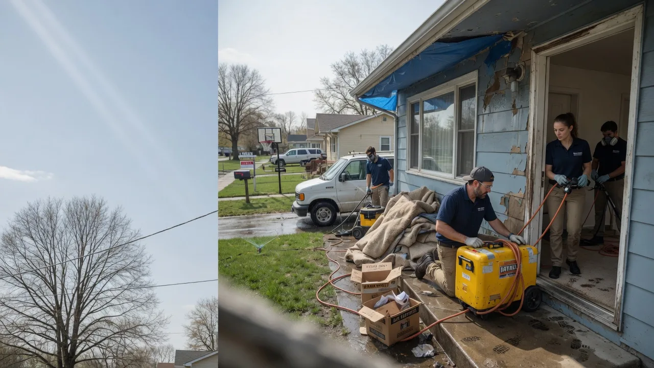 Basement Flood Cleanup in Casco, MI near me